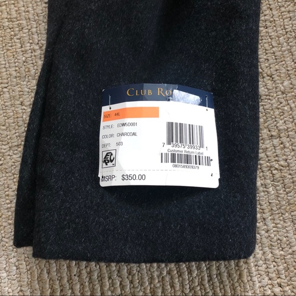 Club Room Macy’s Men’s Black Sports Coat Ultraluxe - Picture 12 of 16